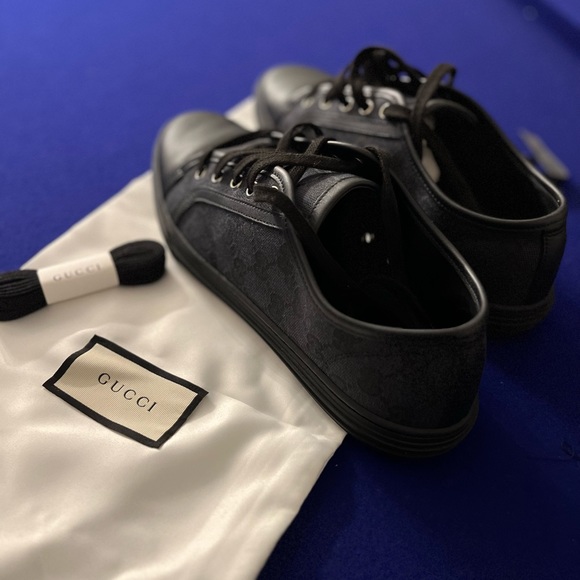 Black Gg low top Nero Sneaker